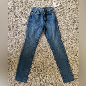 Free People Dark Blue Jeans